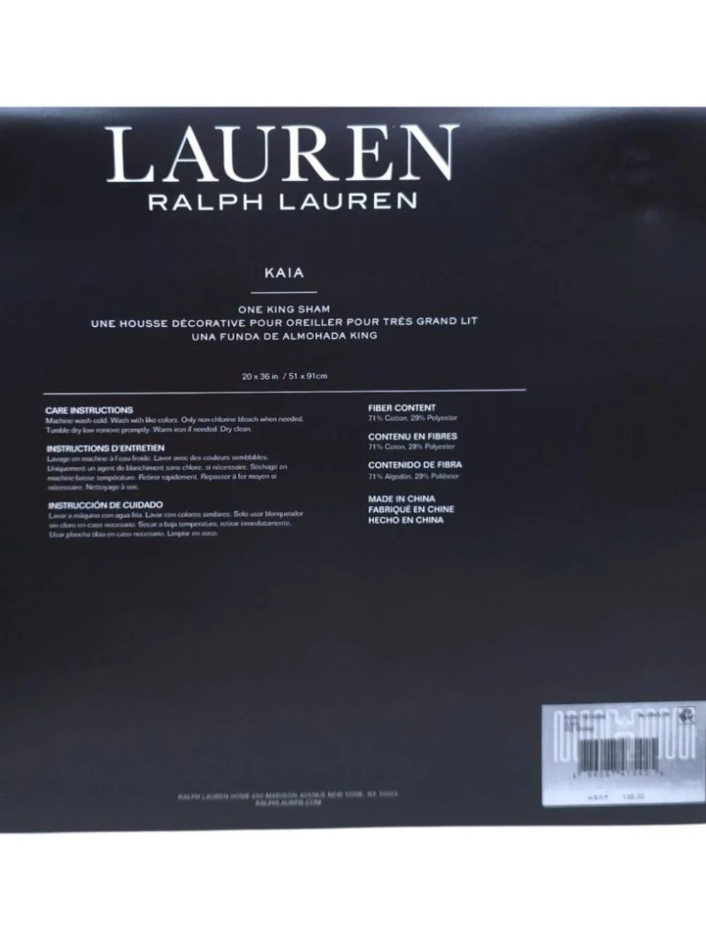 Lauren Ralph Lauren Kaia King Sham 2 Pack 20